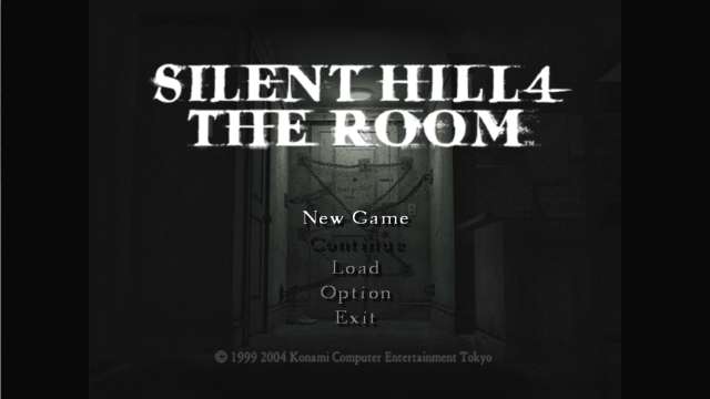 PC ゲーム SILENT HILL 4 THE ROOM Silent Hill 4: The Room Widescreen Fix インストールした状態のゲーム画面（フル HD 1920x1080）