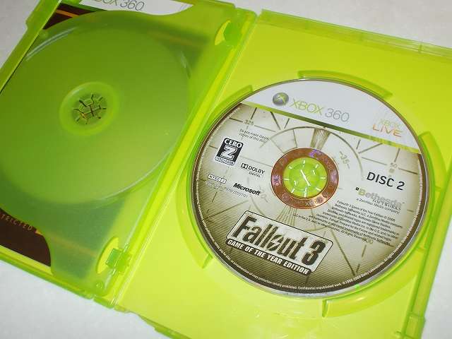 Xbox360 版 Fallout 3 Game of the Year Edition、DISC 2