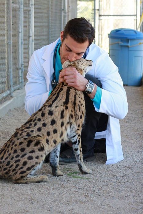 動物大好きイケメン獣医さんと動物の幸せそうな画像の数々！！の画像（32枚目）