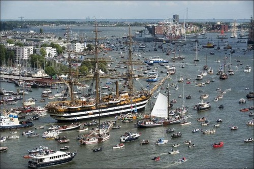 アムステルダムの帆船のフェスティバルが凄い！！の画像（5枚目）