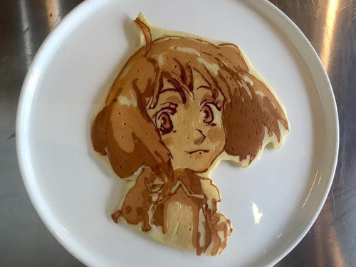 もはや芸術！！パンケーキの焼き加減でアニメのキャラクターを再現！！の画像（25枚目）