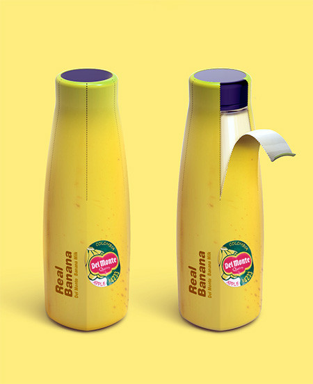 バナナのパッケージの画像（4枚目）