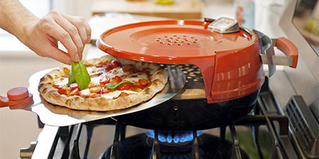 カマド焼きのピザが自宅で簡単に作れる！ピザオーブンが魅力的！！の画像（1枚目）