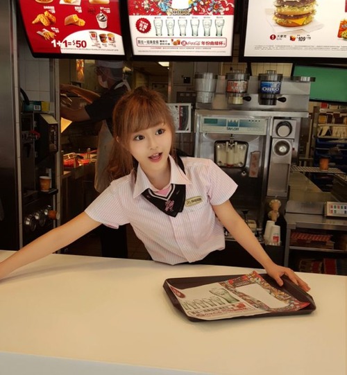 台湾のマクドナルドの女の子が！凄まじく可愛い！！の画像（6枚目）