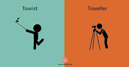 「観光客」vs「旅行者」の比較画像が分りやすい！！の画像（12枚目）