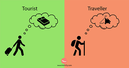 「観光客」vs「旅行者」の比較画像が分りやすい！！の画像（7枚目）