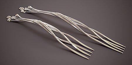 【画像】新技術！３Ｄプリンターで作った銀製のナイフやフォークが凄い！！の画像（1枚目）