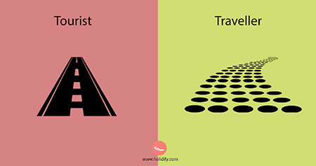 「観光客」vs「旅行者」の比較画像が分りやすい！！の画像（5枚目）