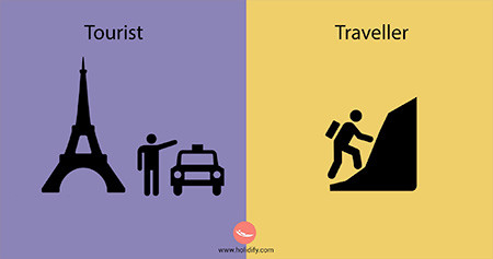 「観光客」vs「旅行者」の比較画像が分りやすい！！の画像（13枚目）