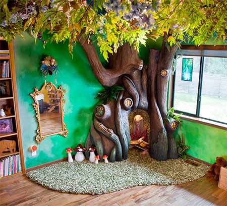 家の中に樹木の洞穴「樹洞」ができる！子供達も大喜び！！の画像（8枚目）