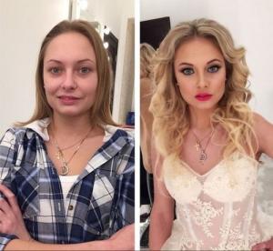 女性の化粧前、化粧後の画像の数々_24