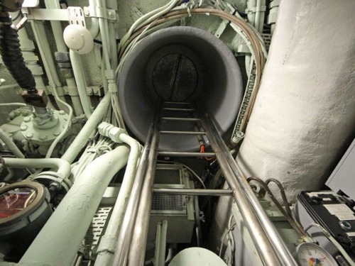 原子力潜水艦の内部の画像（9枚目）