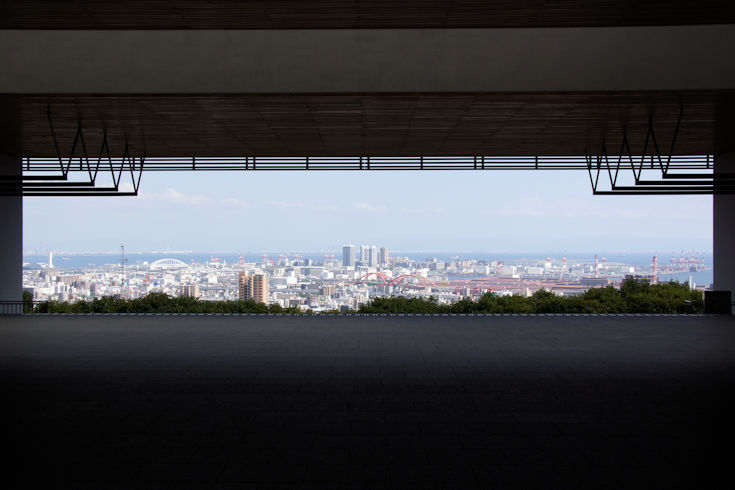 神戸 昼から散歩 神戸大学百年記念館からの眺め