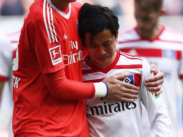 HSV has been relegated from the 1 Bundesliga ito assists