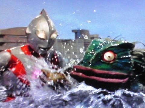『ウルトラマン』　第6話　「沿岸警備命令」　　海獣　ゲスラ