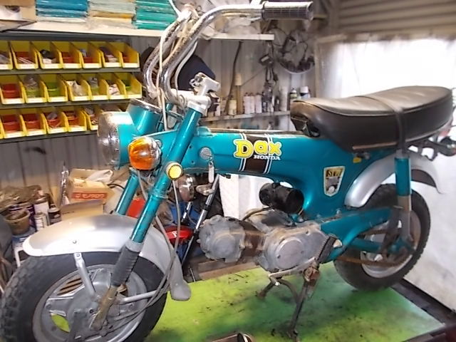 ホンダ ダックス70 いろいろ整備 ① - 里山の小さなバイク屋 井上モーター商会